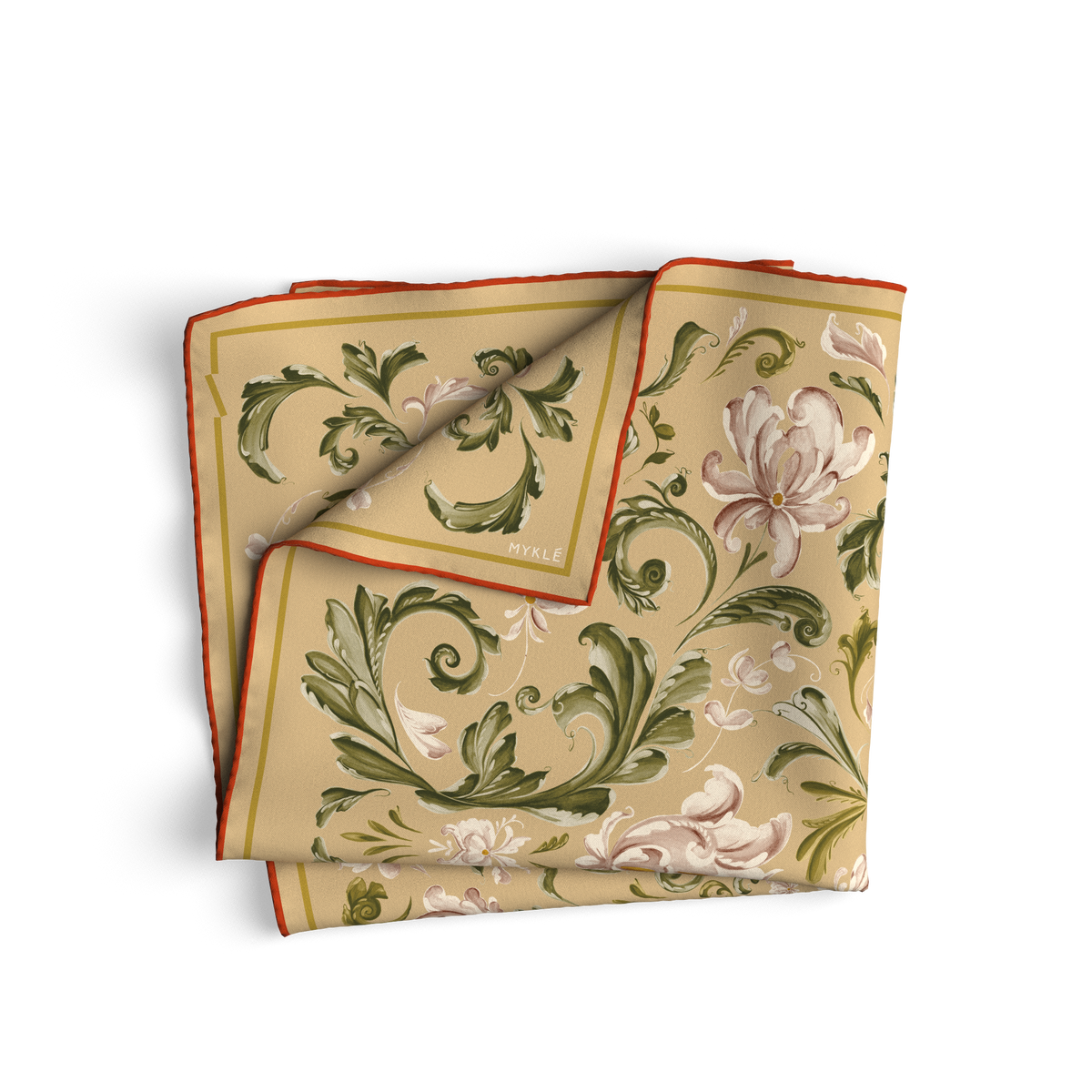 Heritage scarf, folded
